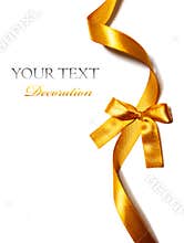Golden ribbon