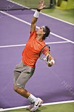 Rafael Nadal at the ATP Tennis