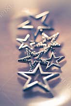The blurred military star