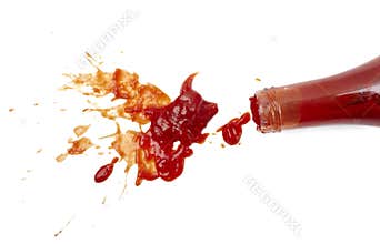Ketchup stain