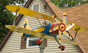 Plane house decoration