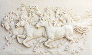 Horses sculptures,Use to decorate