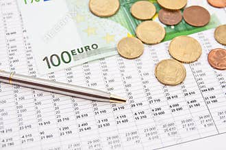 Finance Report with Euro