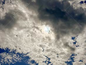 there are soft fluffy clouds in the sky