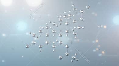 spironolactone molecular structure, 3d model molecule, mineralocorticoid aldosterone receptor antagonists, structural chemical
