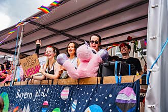 Nuremberg Pride Parade and Pride Festival , August 5, 2023
