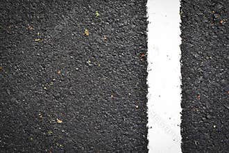 New white line on the road texture