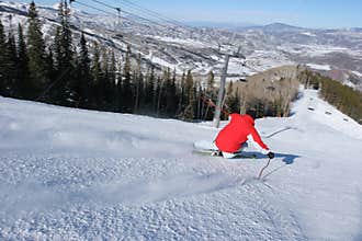 Skiing in Aspen, Colorado