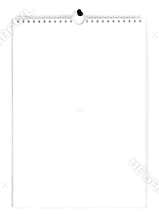 Blank notebook