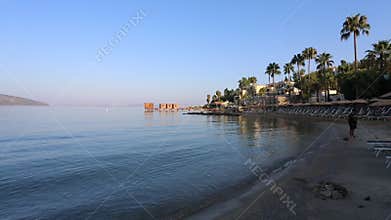 Beautiful view of Bodrum sea in Turkiye