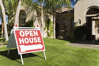Open House Sign
