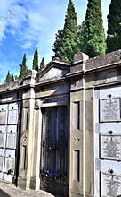 Florence, Italiy: Tomb of Carlo Lorenzini, author of Pinocchio