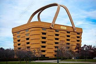 Basket Shaped Longaberger Company Home Office