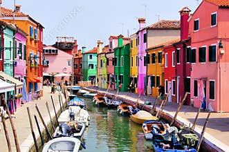 Colorful Burano, Italy