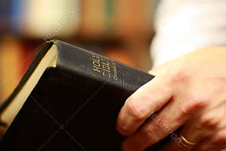 Bible in the Hands