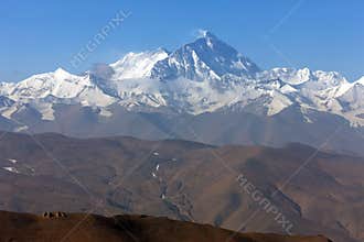 North face Mount Everest