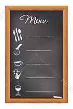 Restaurant Chalkboard Menu
