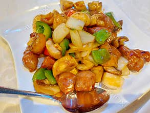 Beef and mixed vegetables
