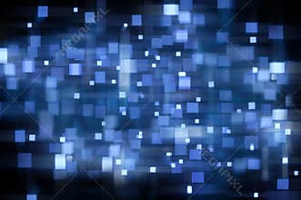 Blue Black Abstract Banner Background