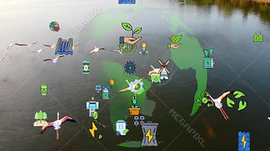 Environmental technology concept. Sustainable development goals. SDGs.