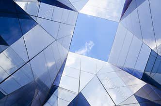 Modern glass architecture