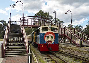 Whiteman Park Station and Train