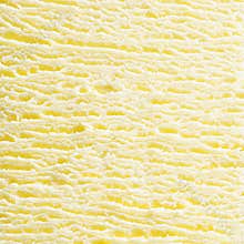 Surface texture of vanilla icecream