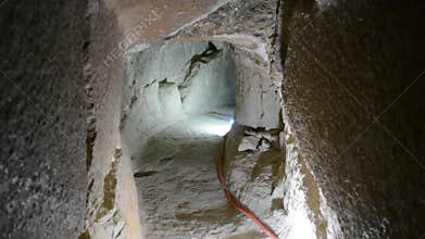 Details of the interior passages of The Bent Pyramid of king Sneferu, A unique example of early pyramid development in Egypt