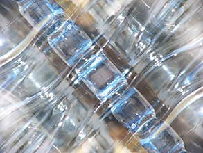 Water bottle abstract