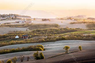 Agricultural area Byneset, Troendelag, Norway