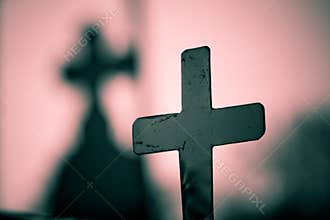 Cross and shadow