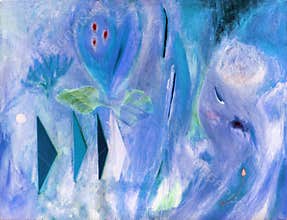 Abstract painting oil on canvas