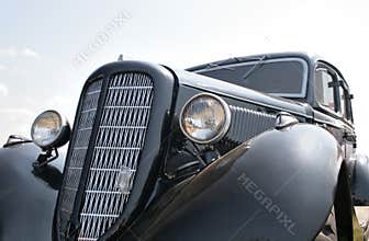 Black car 1930s