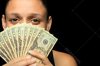 Money in Woman's Hands