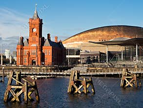 Cardiff Bay in Wales