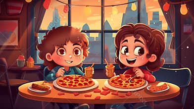 Generative AI Italian Food Set-