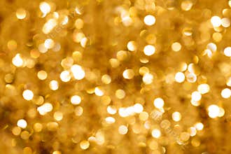 Gold Bokeh Light