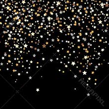 Confetti, New Years celebration - background