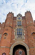 Base Court of Hampton Court Palace - Richmond upon Thames UK