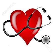 Stethoscope Heart Clip Art