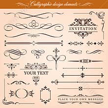 Vector Design Elements And Borders