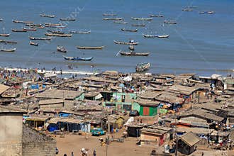 Jamestown shanty on the beach