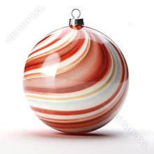 christmas sphere ornament egg png isolated on a white or transparent background