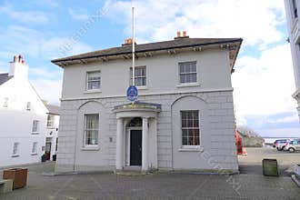 Former parliament building in Isle of Man town
