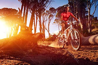 Mountain bike athlete