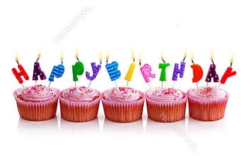 Birthday cupcakes