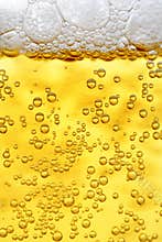 Close up of beer
