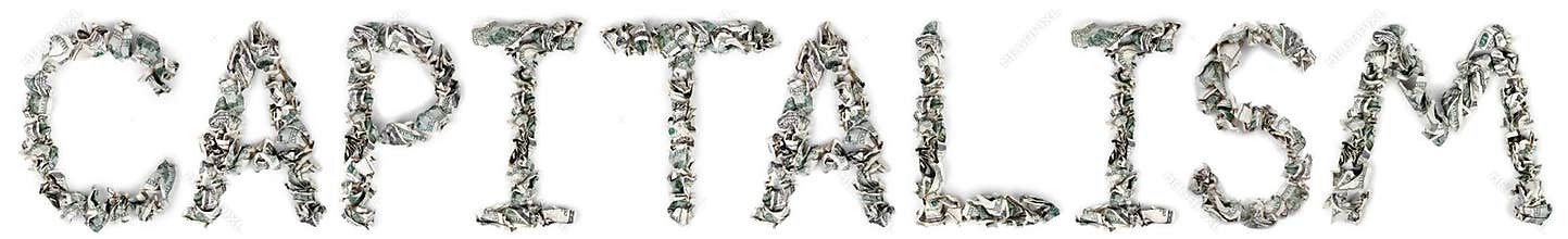 Capitalism - Crimped 100$ Bills