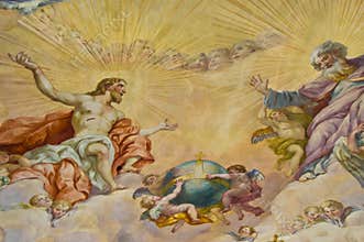 Biblical fresco