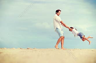 Healthy fun family